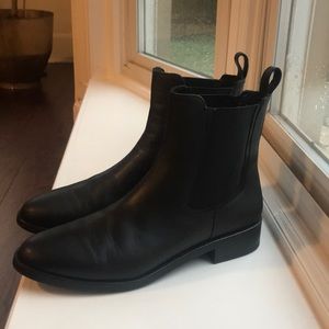 Black Leather “Duchess” Boots - Thursday Boot Co.